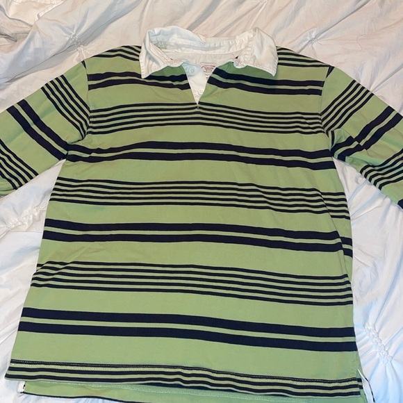 Talbots Kids - youth size 14 - collared long sleeve cotton shirt - Picture 1 of 8